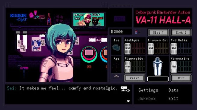 VA-11 Hall-A: Cyberpunk Bartender Action download