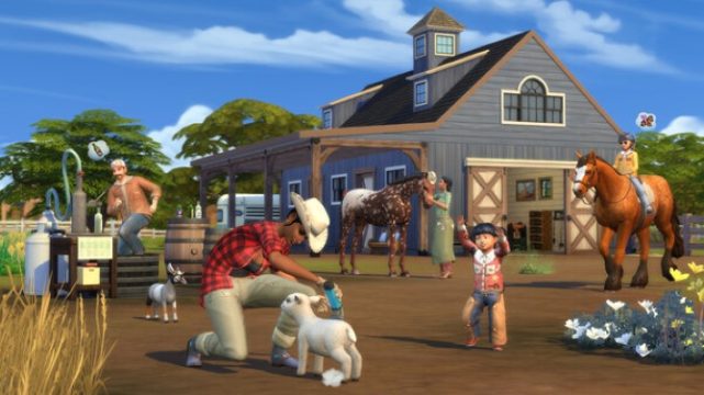 The Sims 4 Horse Ranch crack
