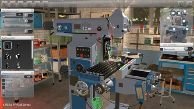 Milling machine 3D pc